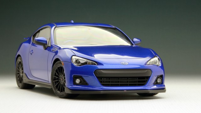 Subaru BRZ limited-edition Series. Blue model for 2015