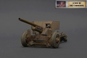 57-мм противотанковая пушка M1 на лафете М2 (США)