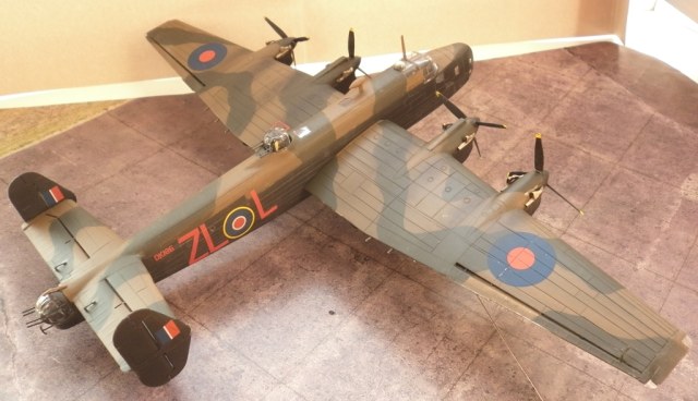 Hendley Page Halifax Mk V sp , 427 sqn RAF, london revenge 1943-1944г