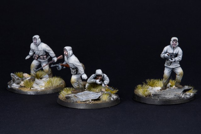 Советская пехота в зимнике