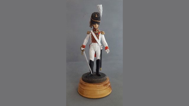 Офицер гвардейских гренадеров. Вестфалия, 1809-1810 гг.