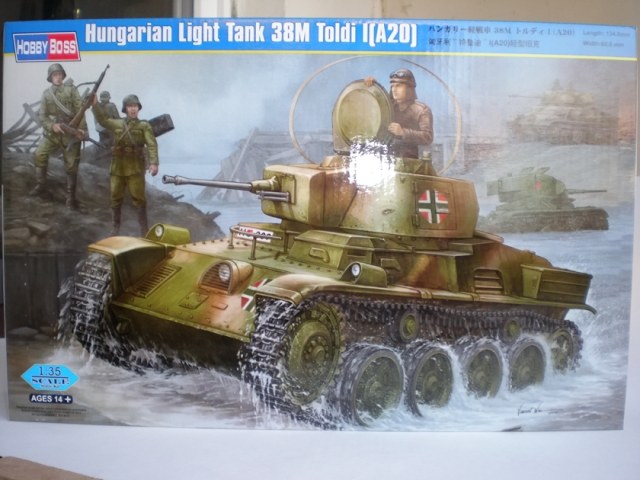Венгерский лёгкий танк 38М Toldi I