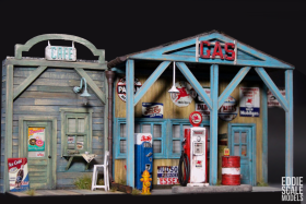 Diorama Gas Station