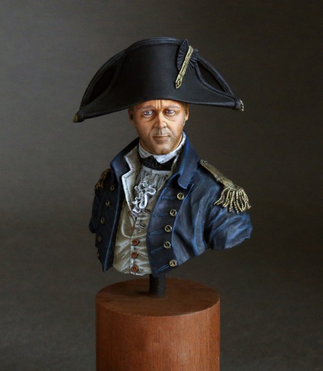 Джек Обри капитан фрегата "Сюрприз"