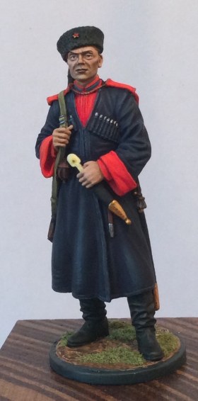 Красноармеец кубанских казачьих частей РККА, 1936-43гг.