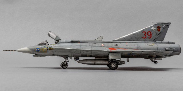SAAB J35F Hasegawa 1:48