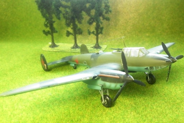 Петляков Пе-2 первых серий 128БАП,зима 1941-42г