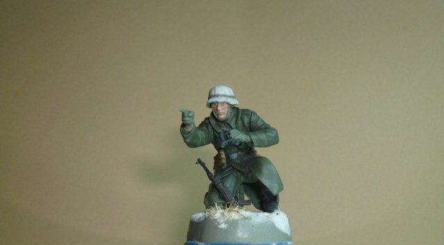 Немецкий пехотинец зима 41-42 г.