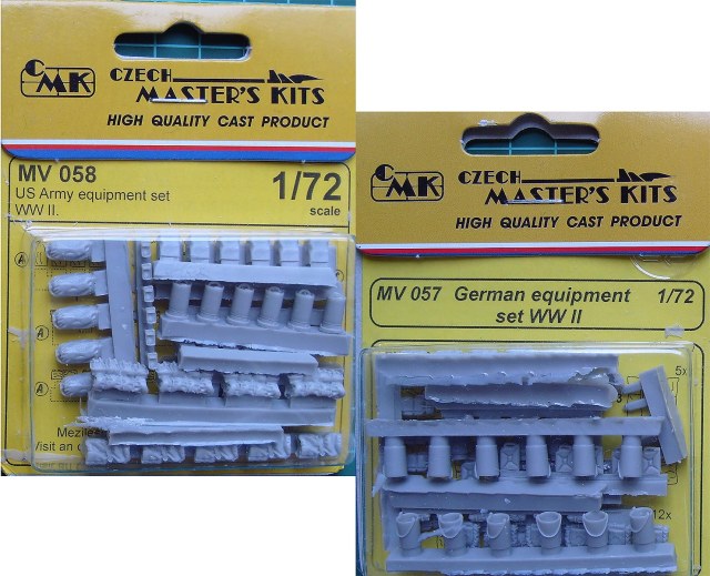 Наборы экипировки в 1/72