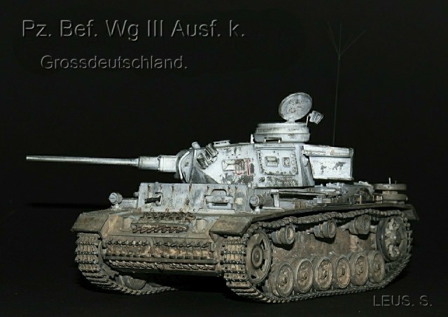 Pz.Bef.Wg III Ausf.k. Großdeutschland. February - March 1943 Kharkov