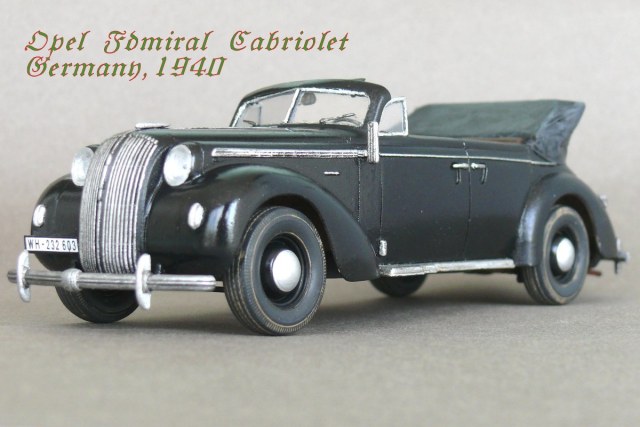 Opel Admiral Cabriolet