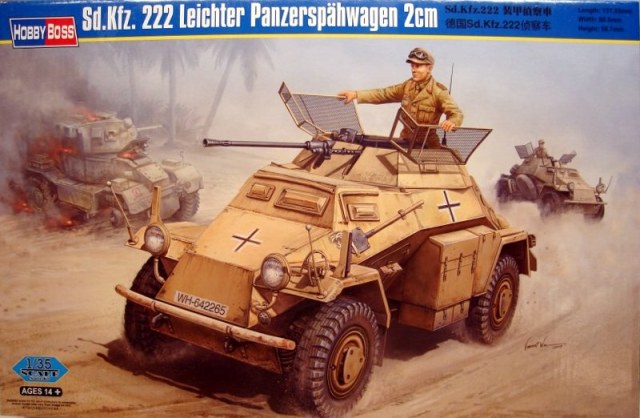 Sdkfz 222 ( Hobby boss 82442 )