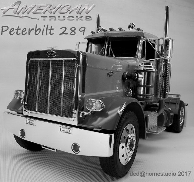 Peterbilt 289 custom semi truck