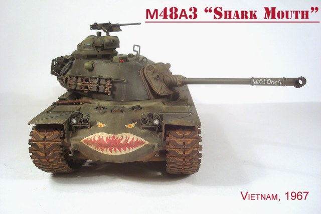М48A3 "Shark Mouth"