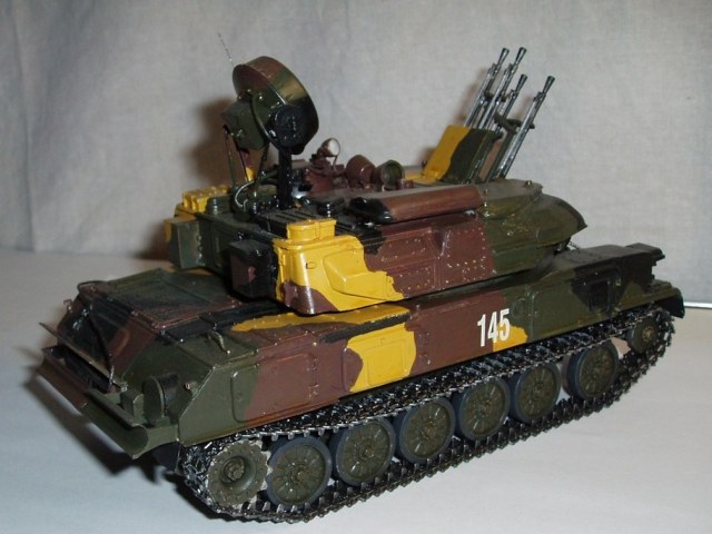 Смотр ЗСУ-23-4М.