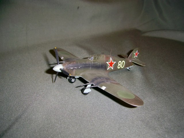 Ленд-лиз Спитфайр Мк-5 и Харрикаин Мк-2 ВВС РККА.