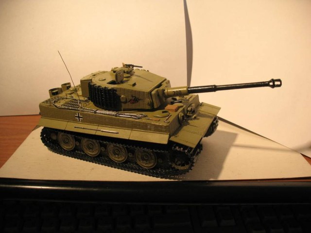 Panzerwaffe T-VI "Tiger" поздних выпусков