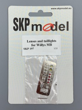 Lenses and taillights for Willys MB (арт. SKP 197)