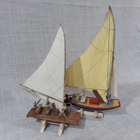 JANGADA Парусный плот Бразильских рыбаков