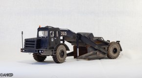 МоАЗ-6442 с скрепером Д-357