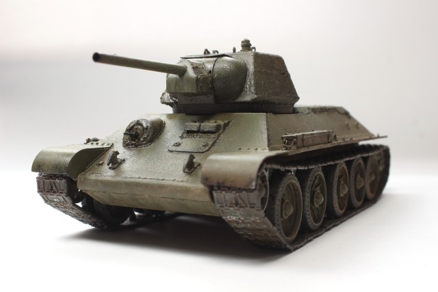 Т-34-76 1942г. с башней "гайка".