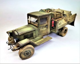 ЗИС-5В с боеприпасами