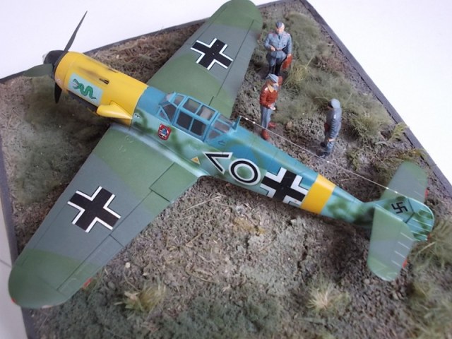 Bf-109F-2.Элегантный Фридрих.