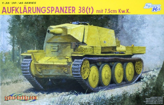 AUFKLARUNGSPANZER 38(t) 7.5cm KwK 38(t) L/24