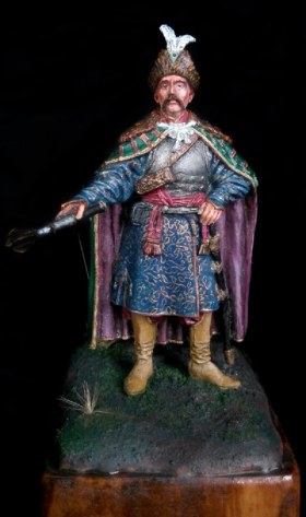 Казацкий полковник, Украина, XVII век