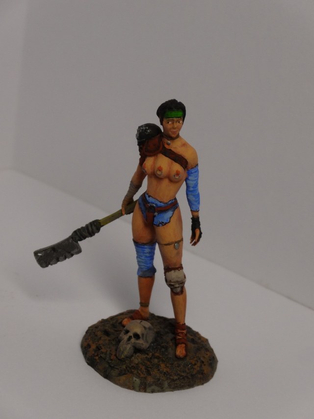 POSTAPOCALYPTIC MUTANT GIRL