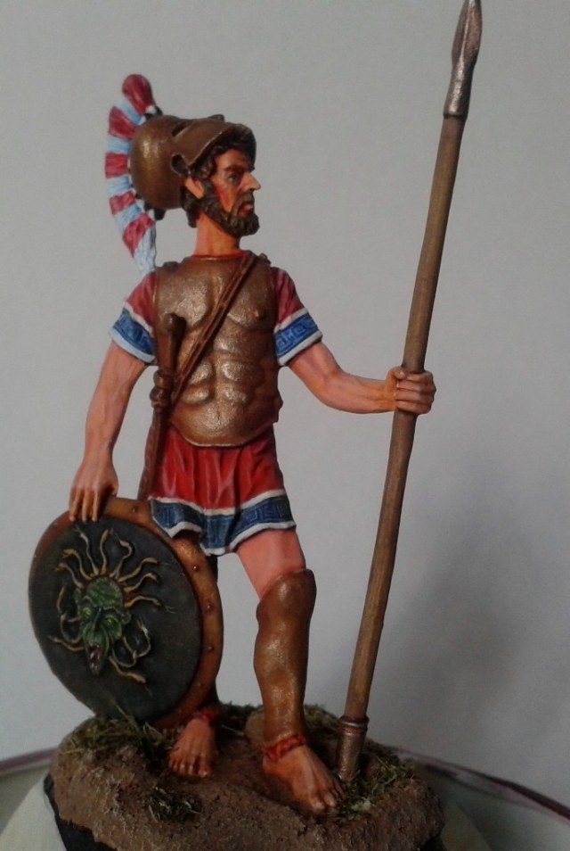 Спартанский гоплит.