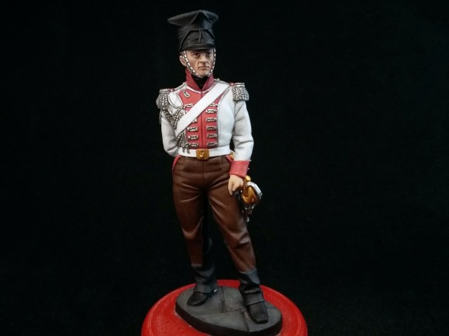 Офицер эскадрона Gardes du Corps. Берг, 1808 год