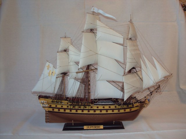 Французский линейный корабль " Le Superbe "