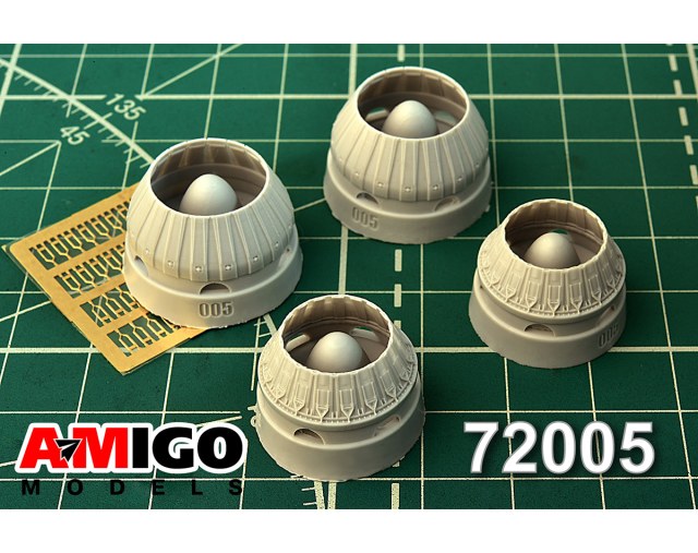 Сопла РД-7 для ТУ-22К    1/72