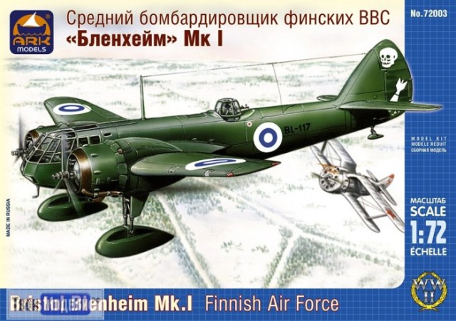 Bristol Blenheim МК.1 Финских ВВС