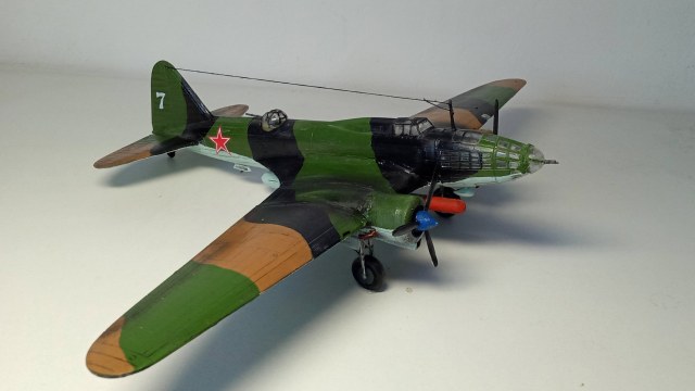 Ил-4Т Звезда 1:72 Переделка