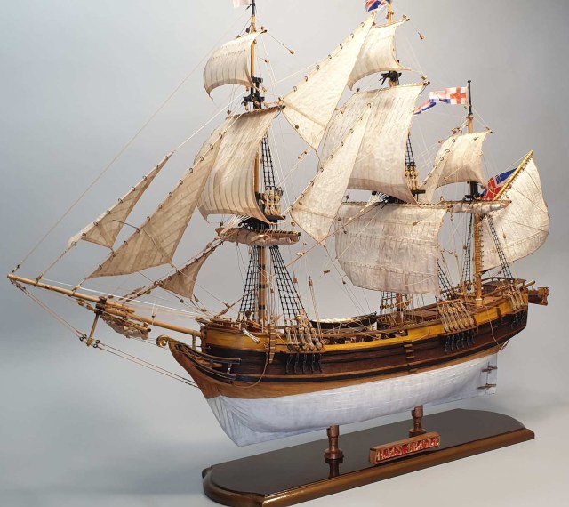 Исследовательский фрегат "HMS Beagle" по версии Mamoli