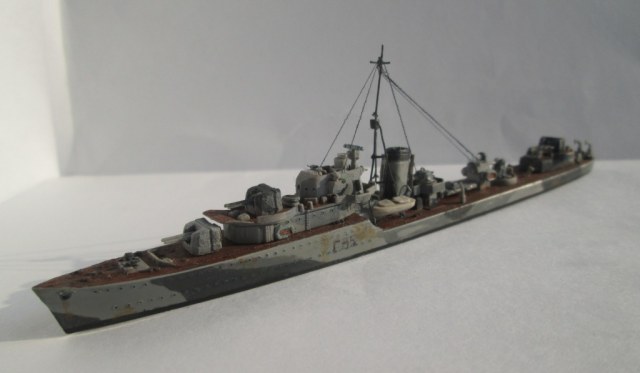 Эскадренный миноносец "jupiter" 1941 год