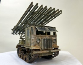 Стз-5 с минометом БМ-13 "Катюша"