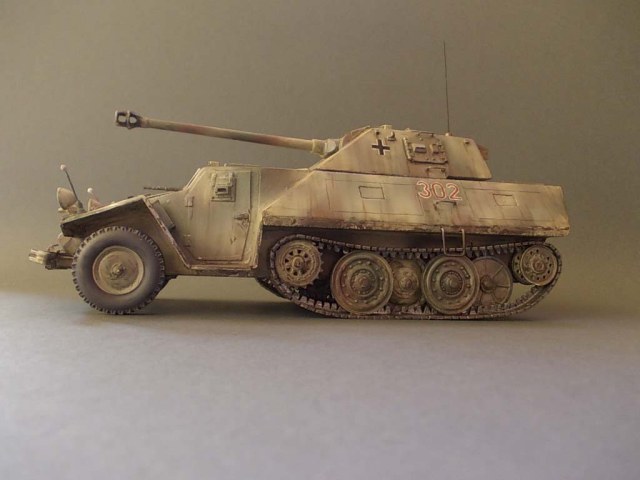 75мм орудие на базе БТР "Großer Bug"