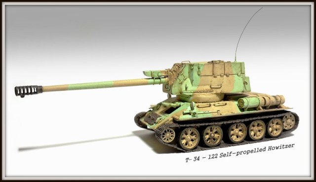 Egyptian SPG T-34-122