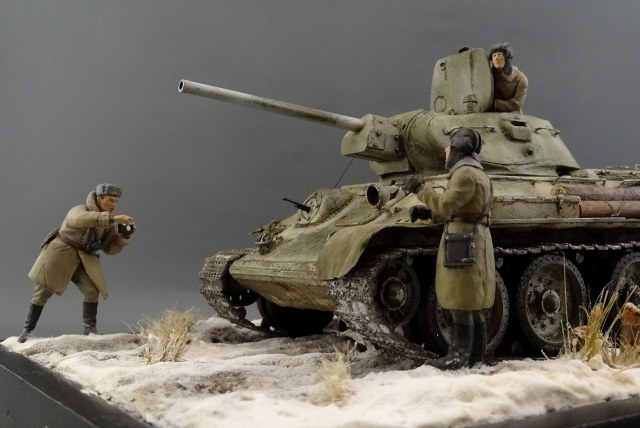 Подвиг танкистов.