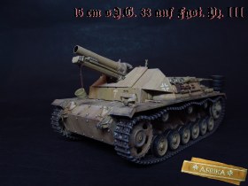 15 cm s.IG. 33 (Sfl.) auf Fgst. Pz.III