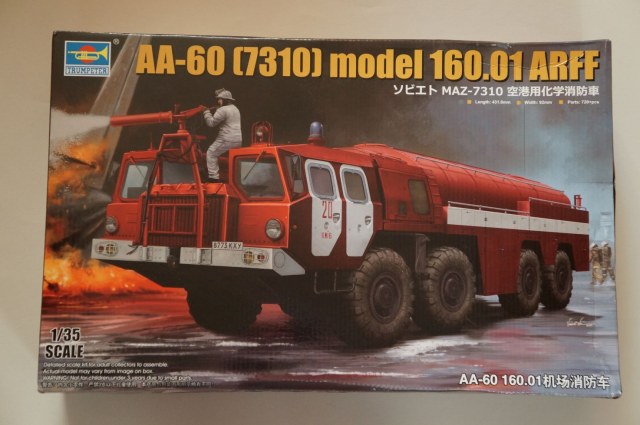 Аэродромный пожарный автомобиль AA-60 (7310) 1/35