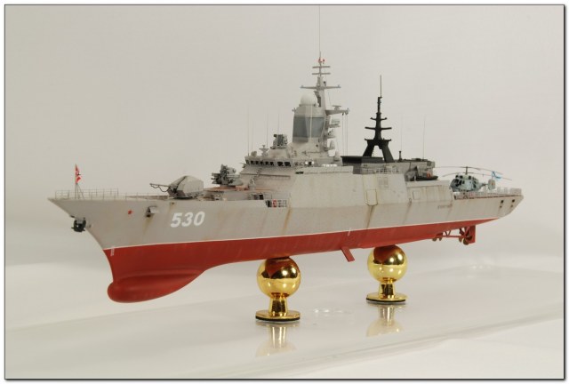 Многоцелевой корвет проекта 20380, «Стерегущий», 1/350.