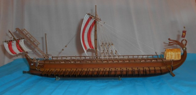 Римская трирема  «Квинто   илла- люпус» ( Пятая волчица).