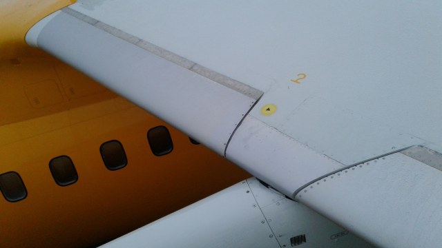 Самолёт АН-148-100 RA-61703 (ВЕРХ ПЛАНЕРА).