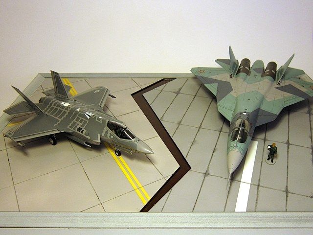 F-35A и Т-50 (ПАК ФА)