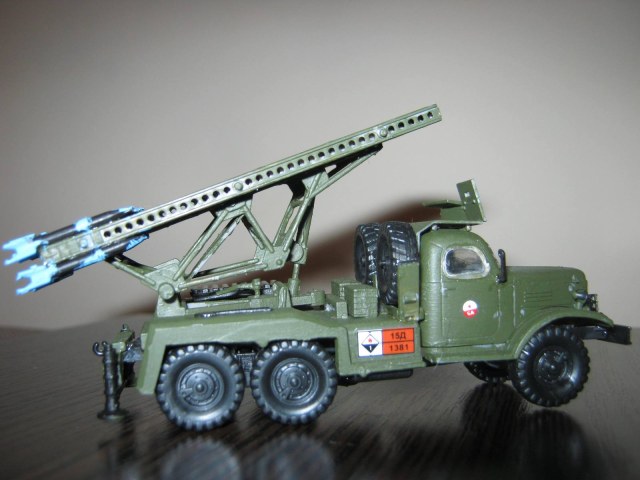 Катюша и БТР