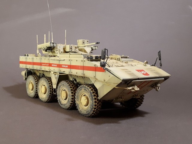 БМП К-17 "Бумеранг" на службе в Военной полиции